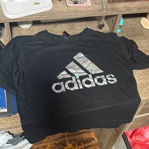 Adidas Black Graphic Tee